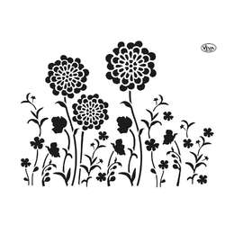 VIVA DECOR | BLOB PAINT sjabloon — Flower meadow