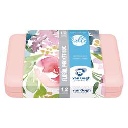 Set de 12 aquarelles Van Gogh Royal Talens, set de poche