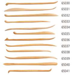Houten boetseerspatels