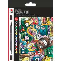 Marabu Aqua Pen set Mega Mash aquarelviltstiften