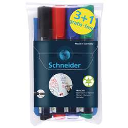 Set de 4 marqueurs pour tableau blanc Maxx 290 Schneider
