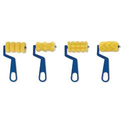 Lot de 4 rouleaux mousse fantaisie O'Color