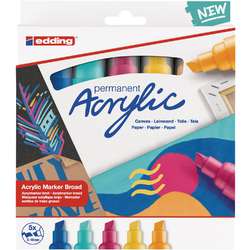 edding® | 5000 acrylic marker broad — 5-sets