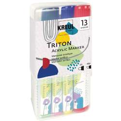 Set de 13 marqueurs acrylique Triton Kreul