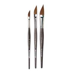 Pinceaux Colineo, imitation martre Kolinsky, pointe sabre, série 5527 Da Vinci