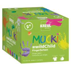 Coffret gouache aux doigts WildChild Mucki Kreul