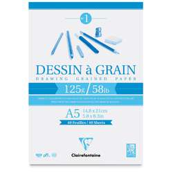 Bloc Dessin à Grain 125 g/m² Clairefontaine