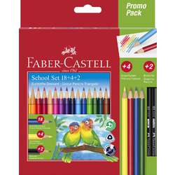 Set de crayons de couleur triangulaires de Faber-Castell
