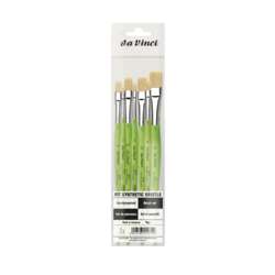 da Vinci | FIT SYNTHETIC BRISTLE 379 penseel ○ plat ○ 7-set 5227 — synthetisch haar