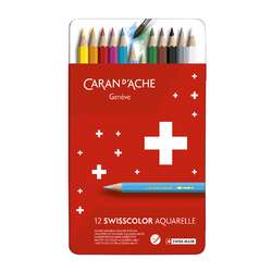 CARAN d'ACHE® | Set Swisscolor aquarelleerbare kleurpotloden