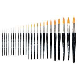 lineo | Serie 192 aquarelpenseel ○ rond — Toray synthetisch haar