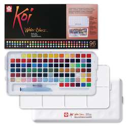 Coffret de poche aquarelle Sakura Koi