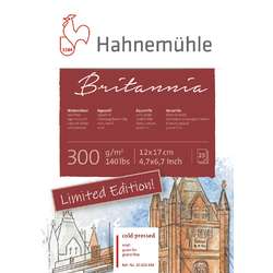 Bloc aquarelle Hahnemühle Britannia Édition Limitée