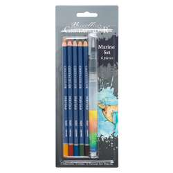 CRETACOLOR® | Marino waterverwasbare kleurpotloden — 5 + 1-set
