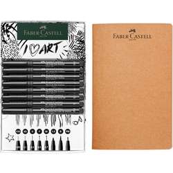 FABER-CASTELL | Pitt® Artist Pen — 8 + 1-set