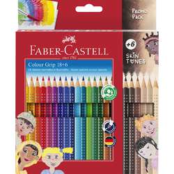 Set de 24 crayons Colour Grip Faber-Castell 