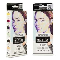 Coffret de 6 mini-Oilsticks Sennelier