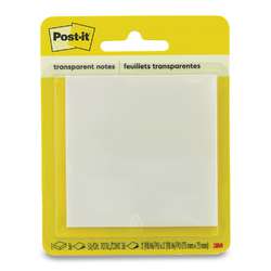 Transparent Post-it Notes — 73 x 73 mm