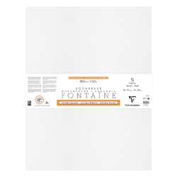 Clairefontaine | FONTAINE® aquarelpapier — hoogwit ○ satiné ○ 300 g/m²