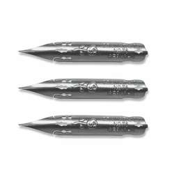 Lot de 3 plumes Rose Brause