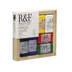 R&F HANDMADE PAINTS® | Encaustic wasverf — 7-cadeausets
