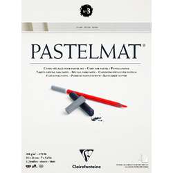 Clairefontaine | PASTELMAT® N°3 pastelblok — White