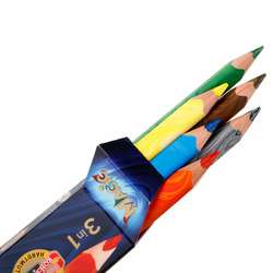 KOH-I-NOOR | MAGIC JUMBO 3-in-1 meerkleurenpotlood — 6-set