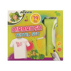 JOLLY | Airbrush Textil Set — 19 items