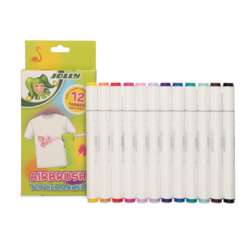 JOLLY | Airbrush Duo Textil Markers — 12 refill set