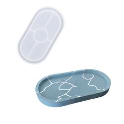 Moule en silicone ovale