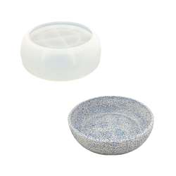 Gietmal schotel ○ rond ○ groot — siliconen