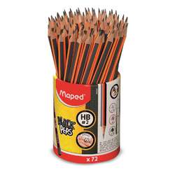 Maped® | BLACK'PEPS HB graphite pencils — pot of 72