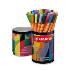 Metalen doos 45 Point 88 Arty Stabilo stiften