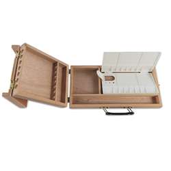 Nid'Art | Turner Watercolour Travel Box — oiled elm