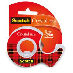 Scotch™ | Crystal Tape Roll & Dispenser —  + 1 free roll