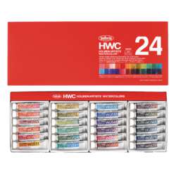 HOLBEIN | HWC ARTISTS' WATERCOLOR™ aquarelverf ○ granulerend — 24-set