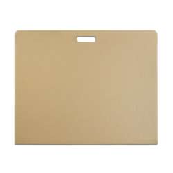 Tekenmap ○ naturel karton — met handvat