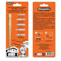 Pennhouder + 5 penpunten Cléopâtre