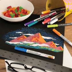 Royal & Langnickel® | ACRYLIC MARKER ○ fine tip — 12-set JEWEL