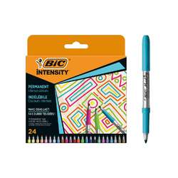 BIC® | INTENSITY® Permanent Marker Pack —24 assorted pens