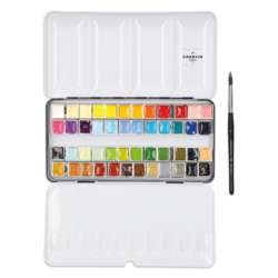Set CHARVIN | EXTRA-FINE aquarelverf 48 1/2 napjes