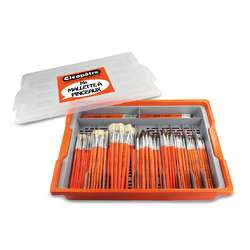 Opbergkoffer voor 100 penselen met uitlekbak Cléopâtre