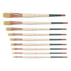 Raphaël® | L' IMPRESSIONNISTE 365 penseel ○ plat & lang — synthetisch haar