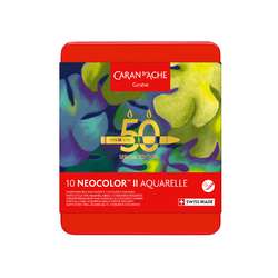 Set Neocolor de 10 couleurs Edition spéciale 50 ans Caran d'Ache