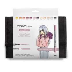 Set thématique de 12 marqueurs Copic Ciao - Nuances manga 2