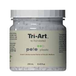 Tri-Art™ | Re-harvested Acrylic Medium ○ Pete Plastic — voor acrylverf