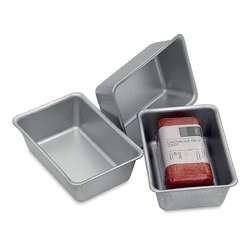 Lot de 3 palettes moules en métal