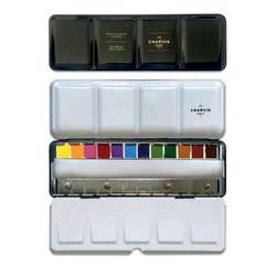 CHARVIN | EXTRA-FINE aquarelverf — 12-blik