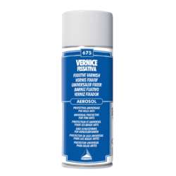 MAIMERI | Fixatief - vernis UV 675 ○ spuitbus — universeel