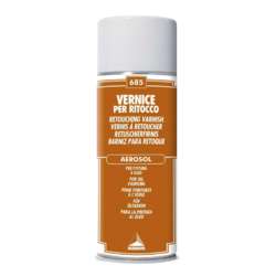 MAIMERI | Retoucheervernis 685 ○ spuitbus — voor olieverf